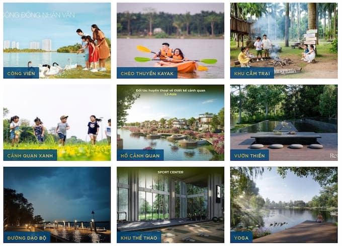 Hệ thống tiện ích Ecopark Long An đa dạng